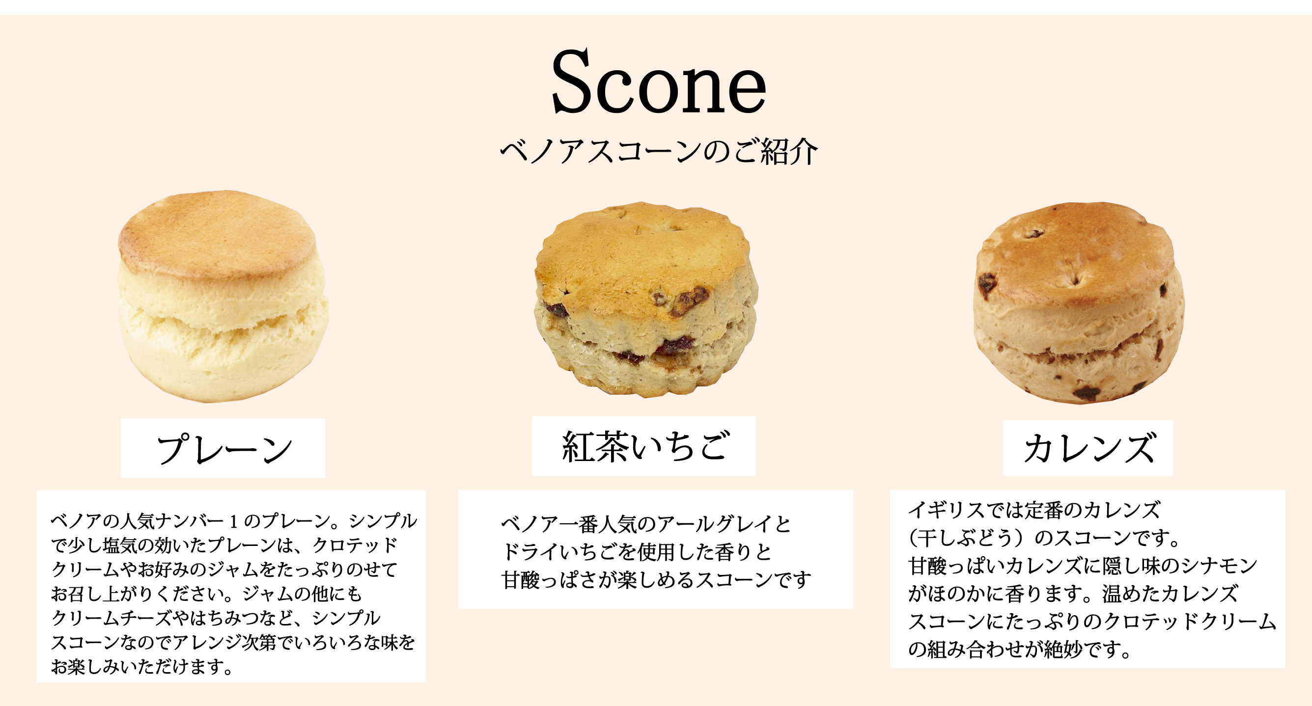 4月5月スコーンハーフセット